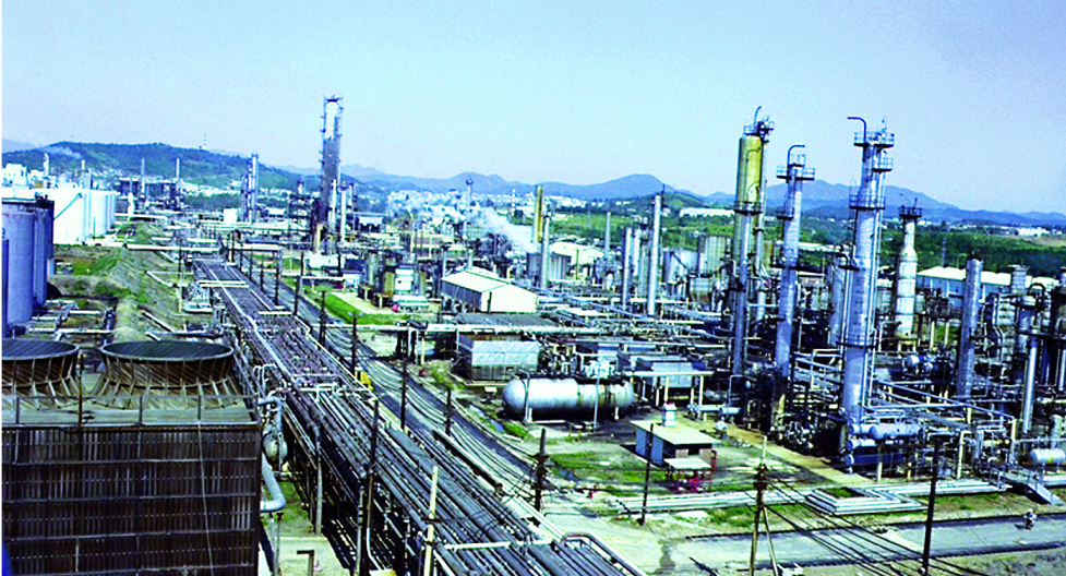 Work site of Korea National Oil Corporation acquired