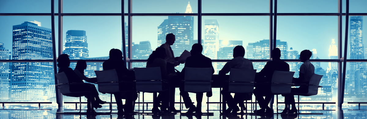 the way people gather to have a meeting